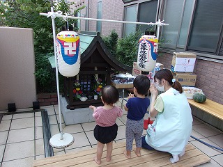 地蔵盆 りす組 保育日記 おおやけこども園