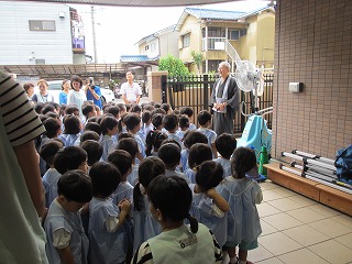 地蔵盆 りす組 保育日記 おおやけこども園