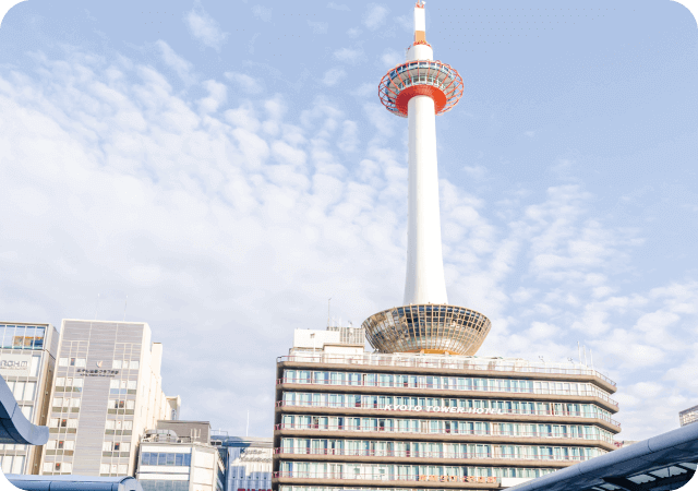 京都の中心に近いロケーション